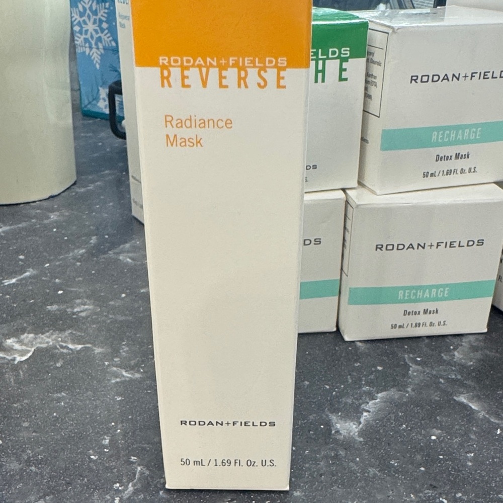 Rodan + Fields Reverse Radiance Mask - White and Orange